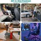 YEASHEIN Adjustable Foot Rest for Under Desk at Work, Ergonomic Under Desk - Image 6