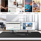 Mydours Extra Large 59" x 24" PU Leather Desk Pad, Desk Mat - Image 2