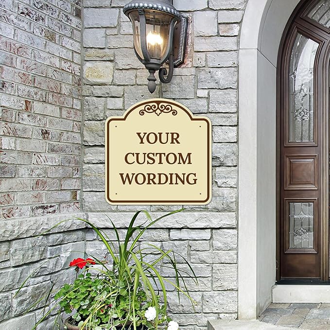 Custom Decorative Sign, Personalized Metal Sign - Image 2