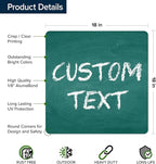 Custom Sign, Custom Street Sign, 11 Font Colors, 13 Font Styles, 4 Hole Options - Image 6