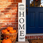 Welcome Sign for Front Porch, Farmhouse Vertical Outdoor Porch Decorations for - Image 8