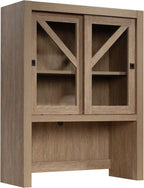 Sauder® Dixon City 33" W Library Hutch, Brushed Oak™