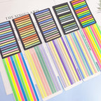 Potanro Sticky Tabs 2300 Pcs Translucent 10 Sheets Highlighter Book Tape Long - Image 5