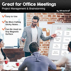 Attractivia Dry Erase Magnetic Labels 5.6 x 3.7 in, Dry Erase Magnets, - Image 5
