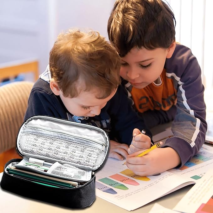 YOZIRIBO Game Pencil Case for Boys Kids, Large Capacity Pencil Pouch for School - Image 4