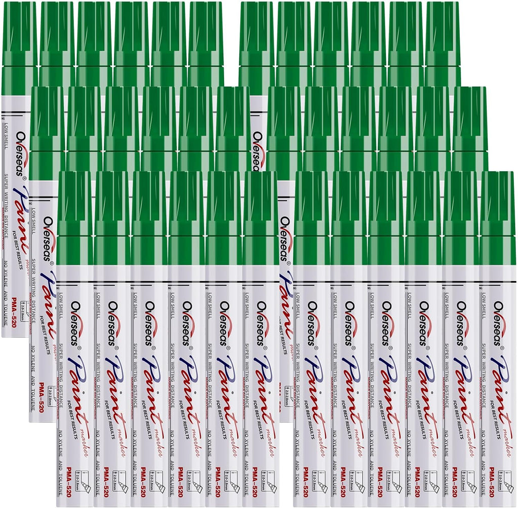 Overseas Green Paint Marker Pens