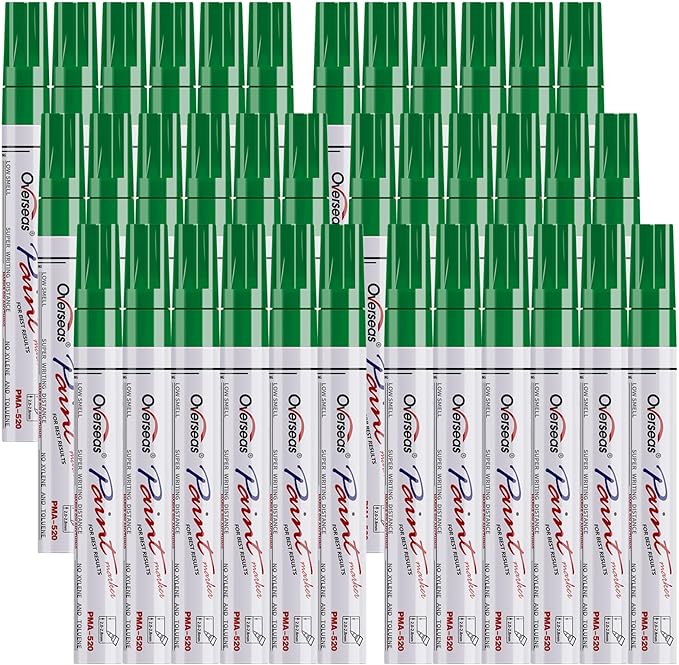 Overseas Green Paint Marker Pens by Overseas