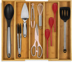 Purawood Kitchen Drawer Organizer