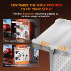 ARES WING Clamp On Desk Pegboard - Image 5