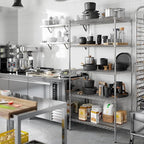 Regal Altair 24" Deep x 36" Wide x 74" Height Wire Shelving Kit | 5-Tier | NSF - Image 6