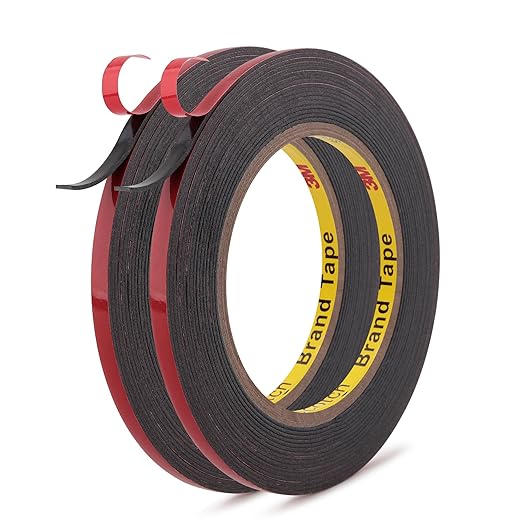 Automotive Acrylic Plus Attachment Tape 0.24" x 18Ft Made of 3M Pack of 2 by AdhesiveTapeAppliedtoLife