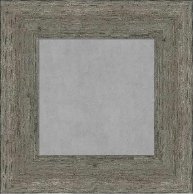 Amanti Art Grey Framed Magnetic Board 19x19 X-Small Vision Board by AmantiArt