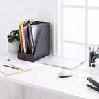 Amazon Basics Plastic Desk Organizer - Image 6