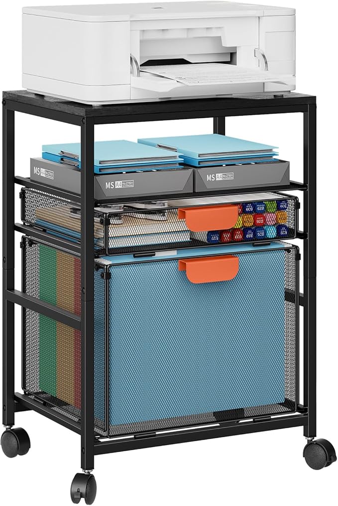 Marbrasse Rolling File Cart by Marbrasse