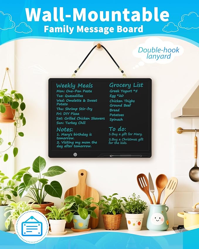 20 Inch LCD Writing Tablet for Kids, Extra-Large Drawing Tablet for Adults - Image 4