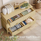 LGHM Fluted Dresser for Bedroom - Image 8