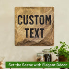 Custom Sign, Custom Street Sign, 11 Font Colors, 13 Font Styles, 4 Hole Options - Image 4