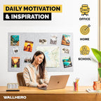 Vision Board, Cork Board for Walls, Large Cork Board for Office, Wall Protector - Image 5