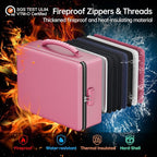 ENGPOW Fireproof Document Box, Hard Case File Box - Image 2