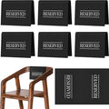Buryeah 6 Pcs Reserved Seating Signs by Buryeah