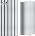 TO-TH Wood-Look Acoustic Panel, 4 Pack 47.2” x 23.6” Soundproof Wall Panels by TO-TH