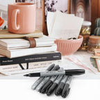 Buecs Permanent Markers, Fine Point, Waterproof & Smear Proof Markers, Quick - Image 7
