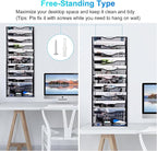 Solinxe 10-Tier Wall File Organizer, Mesh Mail Organizer Wall Mounted Paper - Image 7