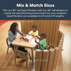 Children’s Factory 30" x 6' Quiet Divider - Image 4