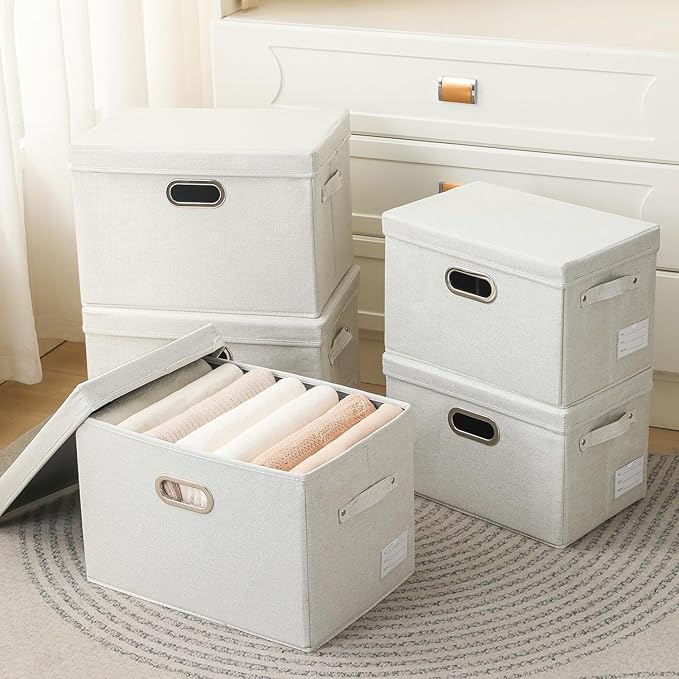 PRANDOM Large Collapsible Storage Bins - Image 2