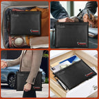ROLOWAY Fireproof Document Bag, 6400℉ Fireproof Money Bag - Image 6