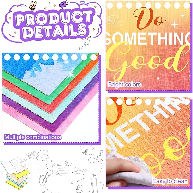 Honoson 24 Pcs Bulk Inspirational Privacy Folders - Image 3