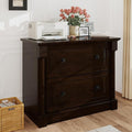 blini 2 Drawer File Cabinet Farmhouse Lateral File Cabinet by blini