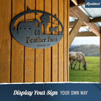 RealSteel Personalized Metal Farmhouse Sign - Image 7