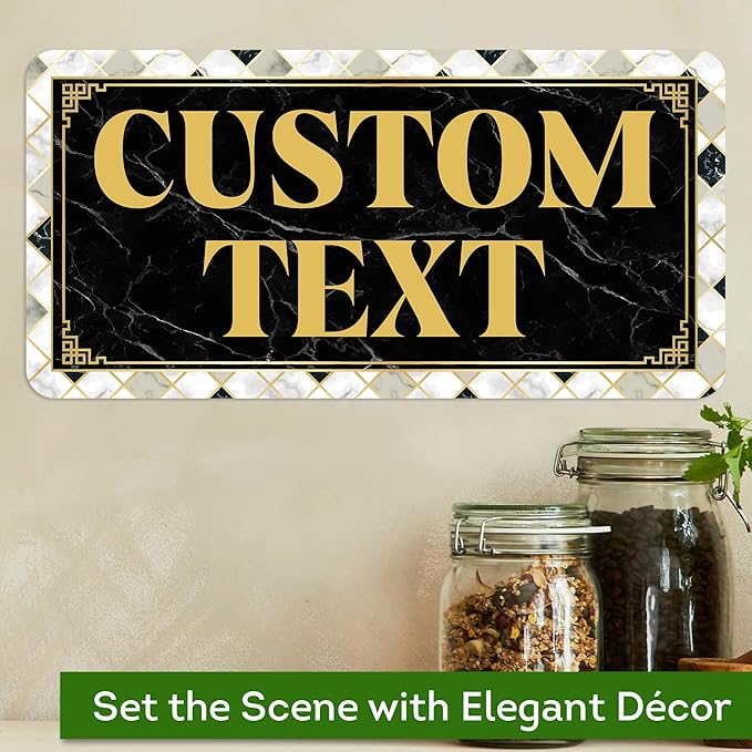 Custom Sign, Custom Street Sign, 11 Font Colors, 13 Font Styles, 4 Hole Options - Image 4