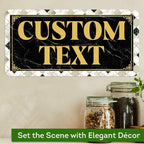 Custom Sign, Custom Street Sign, 11 Font Colors, 13 Font Styles, 4 Hole Options - Image 4