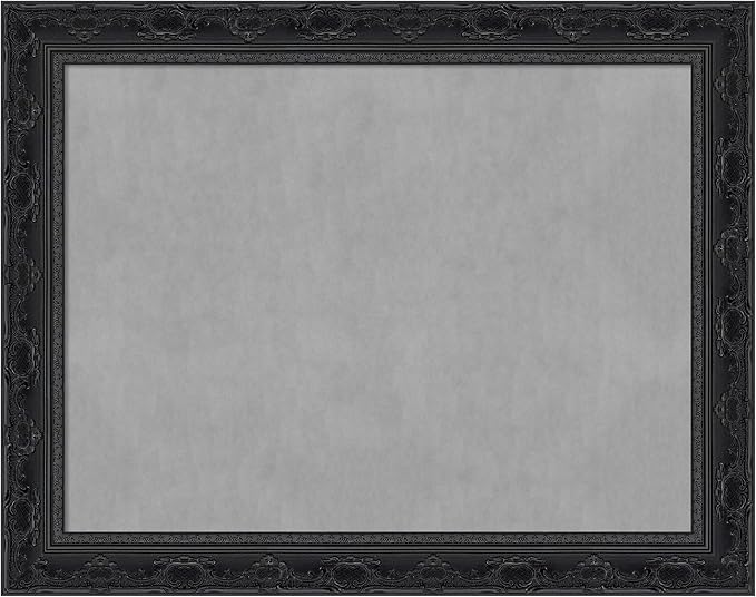 Amanti Art Black Framed Magnetic Board 22x28 Medium Vision Board by AmantiArt