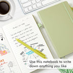 feela 5 Pack Notebooks Journals Bulk, Hardcover Classic Ruled Lined Journals - Image 4