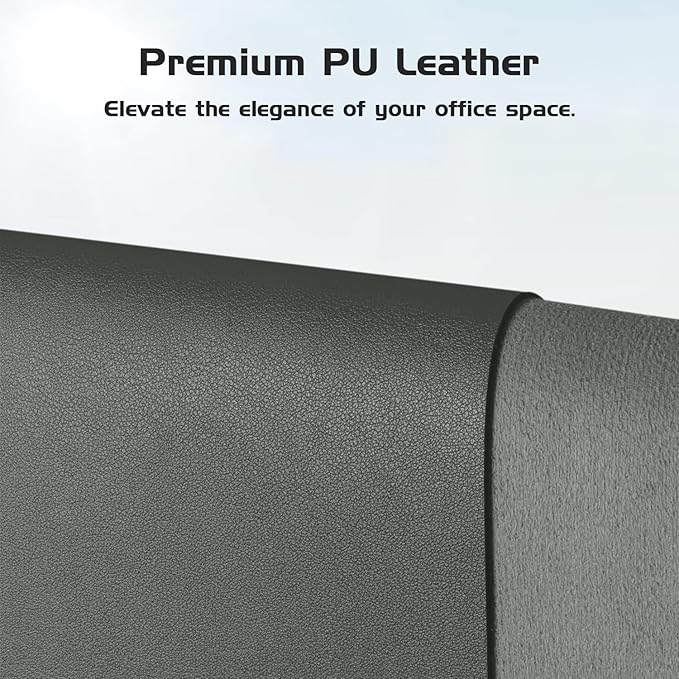 Aothia Leather Desk Pad Protector, Office Desk Mat, Large Mouse Pad, Laptop - Image 2