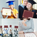 HAUTOCO 90 Packs Certificate Holders, Burgundy Diploma Holders, Document Award - Image 5