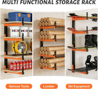 32" lumber storage rack, upgrade folding lumber rack on a desk or shelf