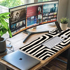iCasso Gaming Mouse Pad, Large Stable Rubber Base Mousepad - Image 7