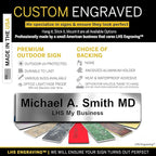 Custom Name Plate with Choice of Mounting - Image 3