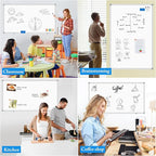 White Board Dry Erase Whiteboard - Image 7