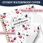 Undated Weekly Planner- Weekly Goals Notebook, A5 To Do List Planner, Habit - Image 3