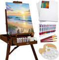 best choice products art easel for painting, portable, main product view