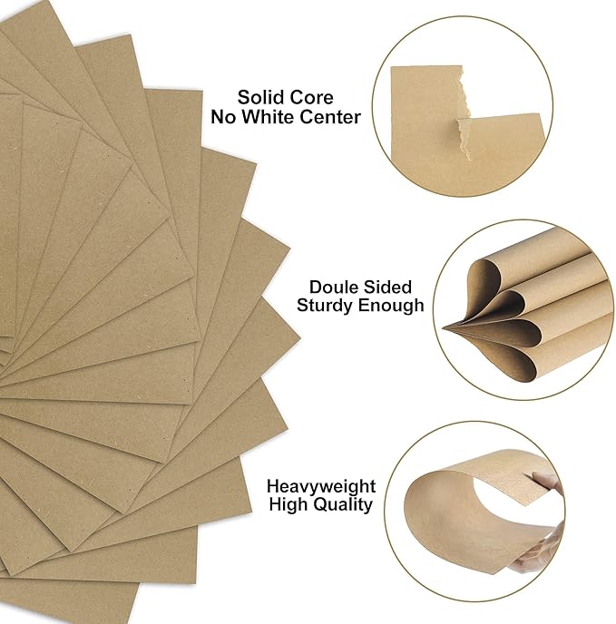Brown Kraft Cardstock - Image 3