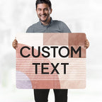 Custom Sign, Custom Street Sign, 11 Font Colors, 13 Font Styles, 4 Hole Options - Image 2