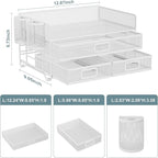 Marbrasse 3 Tier Mesh Desk Organizer - Image 6