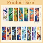 30 Pcs Fire Dragon Magnetic Bookmarks - Image 2