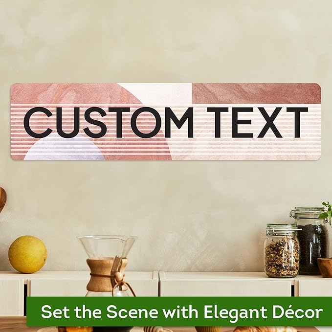 Custom Sign, Custom Street Sign, 11 Font Colors, 13 Font Styles, 4 Hole Options - Image 4